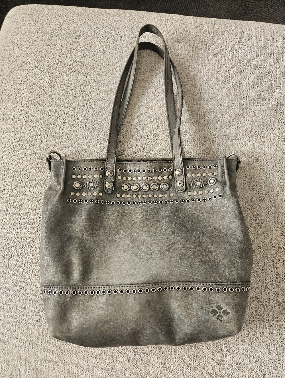 Patricia Nash Rustic Leather Boho Tote